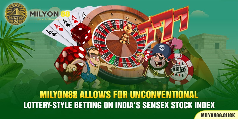 milyon88-allows-for-unconventional-lottery-style-betting-on-india's-sensex-stock-index