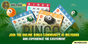 Join the online Bingo community at Milyon88 and experience the excitement